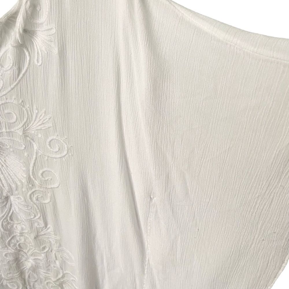 Lilly Pulitzer Mella Maxi Coverup In Resort White in Size S/M - Picture 9 of 11